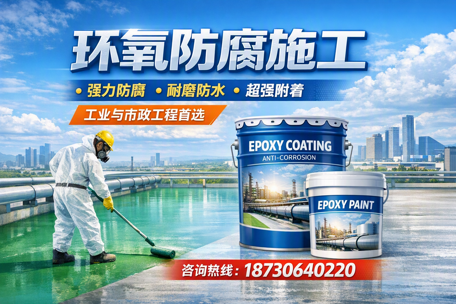 在 漳州 进行环氧防腐施工的注意事项
