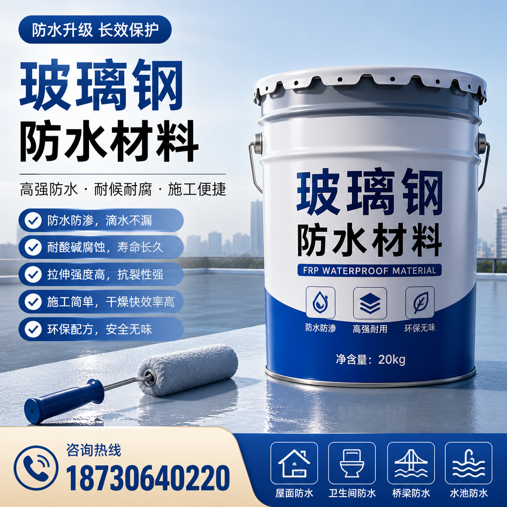 专家解析:玻璃钢防水材料的市场前景分析在 漳州