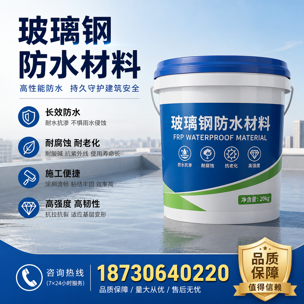 专家解析:玻璃钢防水材料的市场前景分析在 漳州